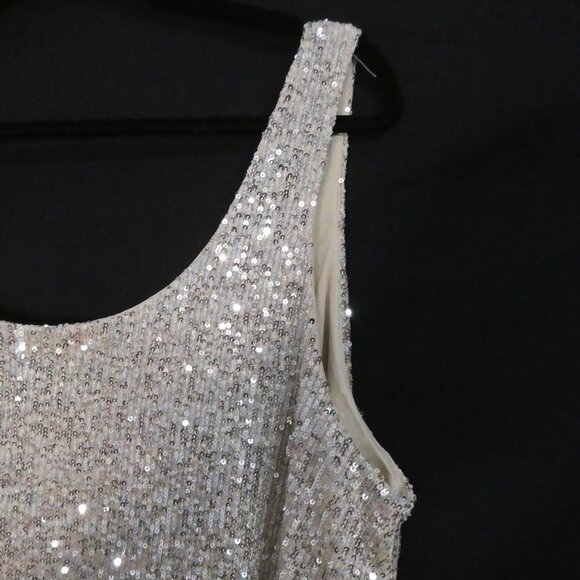 REITMANS - Rock & Shine | XXL regular | Lined Shimmering Sequined Sleeveless Top - Picture 10 of 12